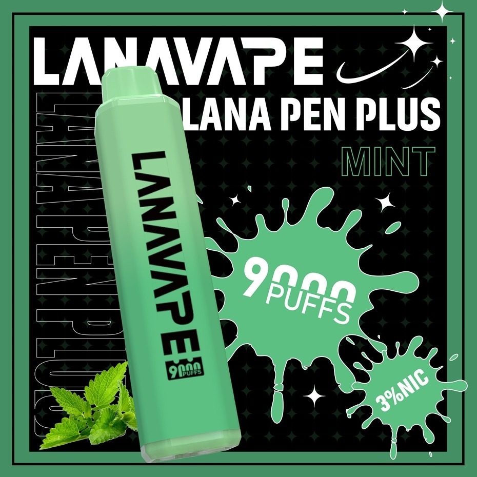 LANA9000口 一次性拋棄式 持久續航 & 快速充電